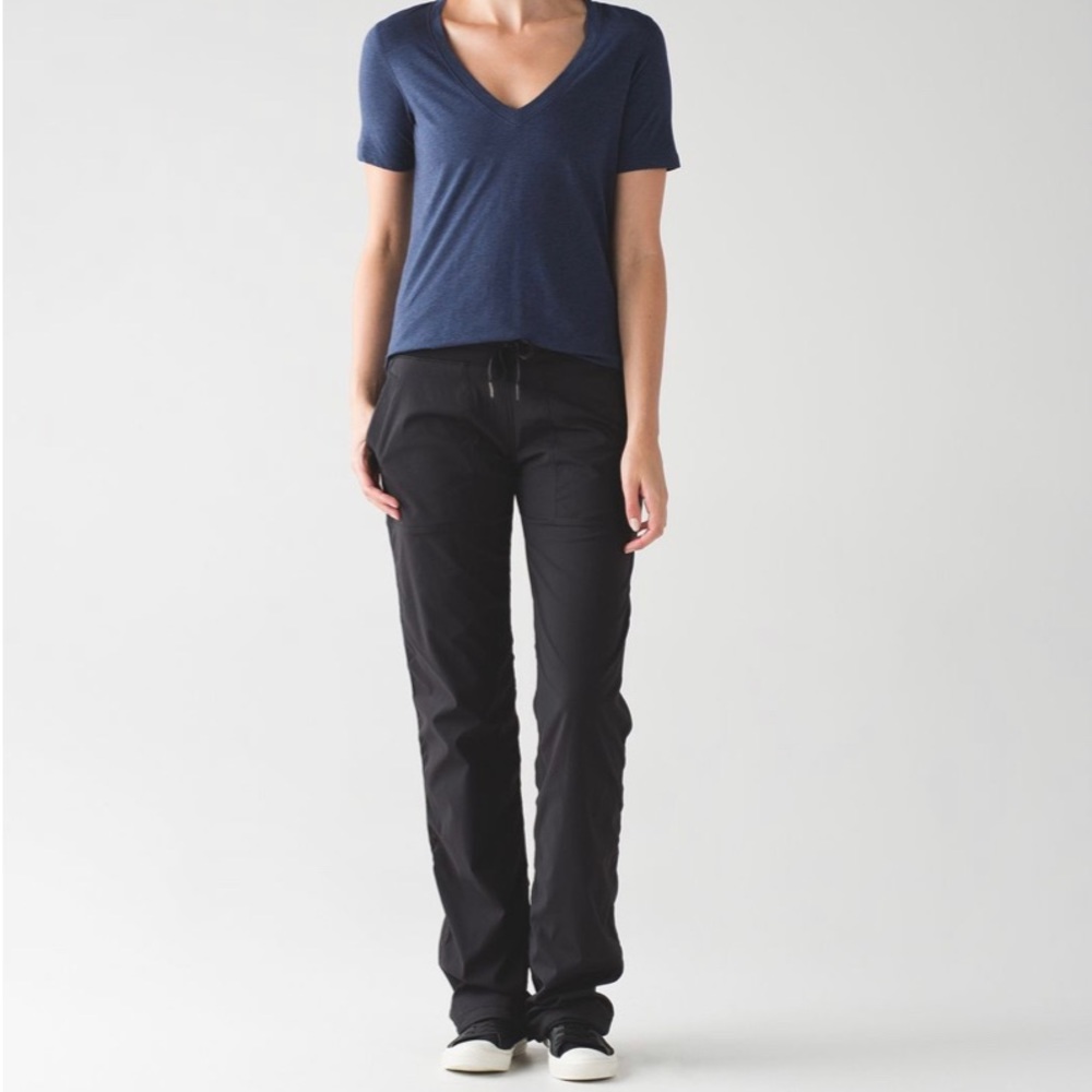 Lululemon Black Dance Studio III Lined Pant Size 8